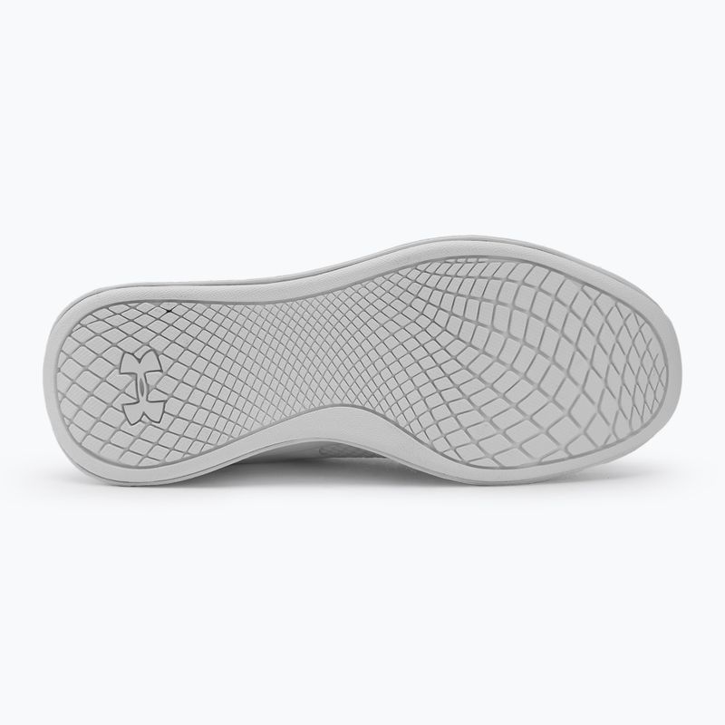 Női edzőcipő Under Armour W Charged Aurora 2 fehér/fehér/metál meleg ezüst 4