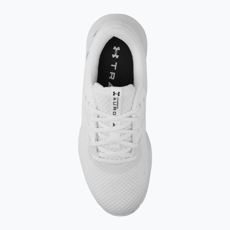 Női edzőcipő Under Armour W Charged Aurora 2 fehér/fehér/metál meleg ezüst 5