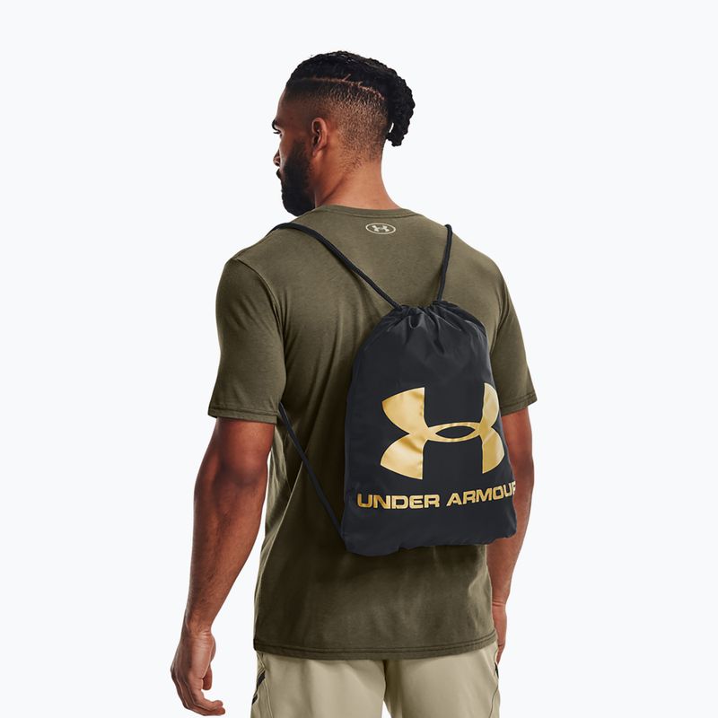 Under Armour Ozsee táska fekete/metál arany 4