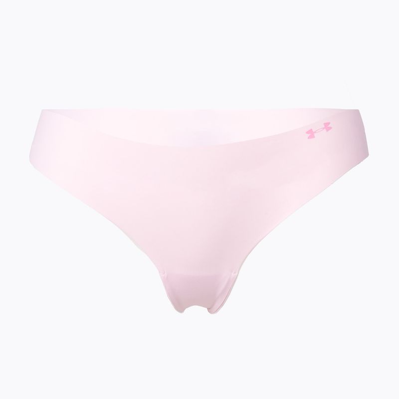 Under Armour női varrás nélküli női bugyi Ps Thong 3-Pack rózsaszín 1325617-669 5