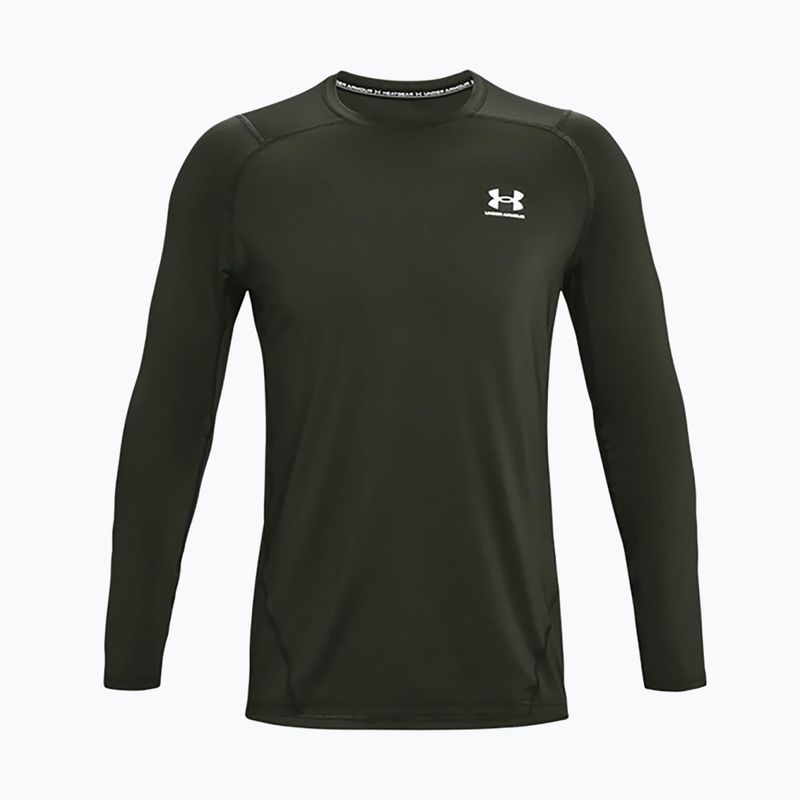 Férfi Under Armour HeatGear Armour Fitted zöld edzőpóló 1361506