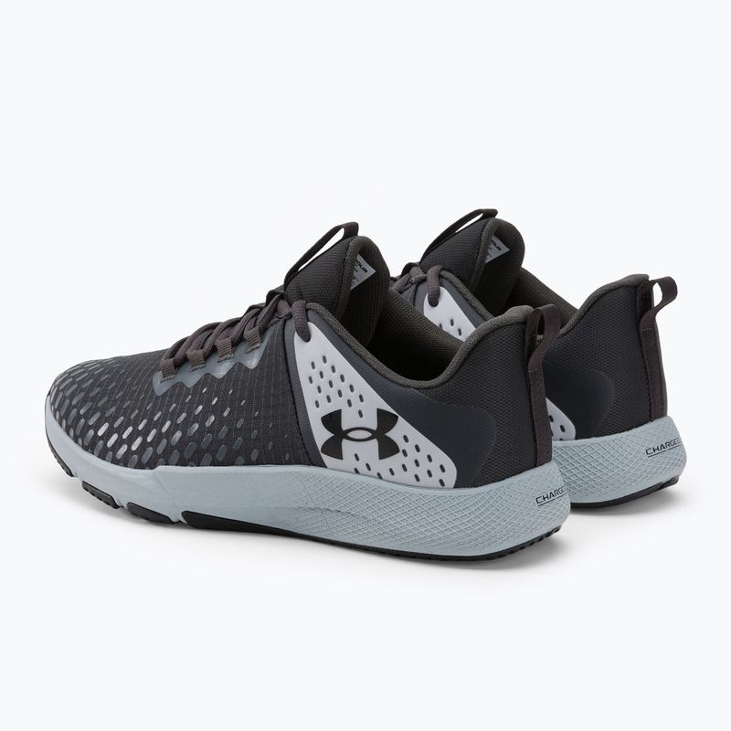 Under Armour Charged Engage 2 férfi edzőcipő fekete-fehér 3025527 3