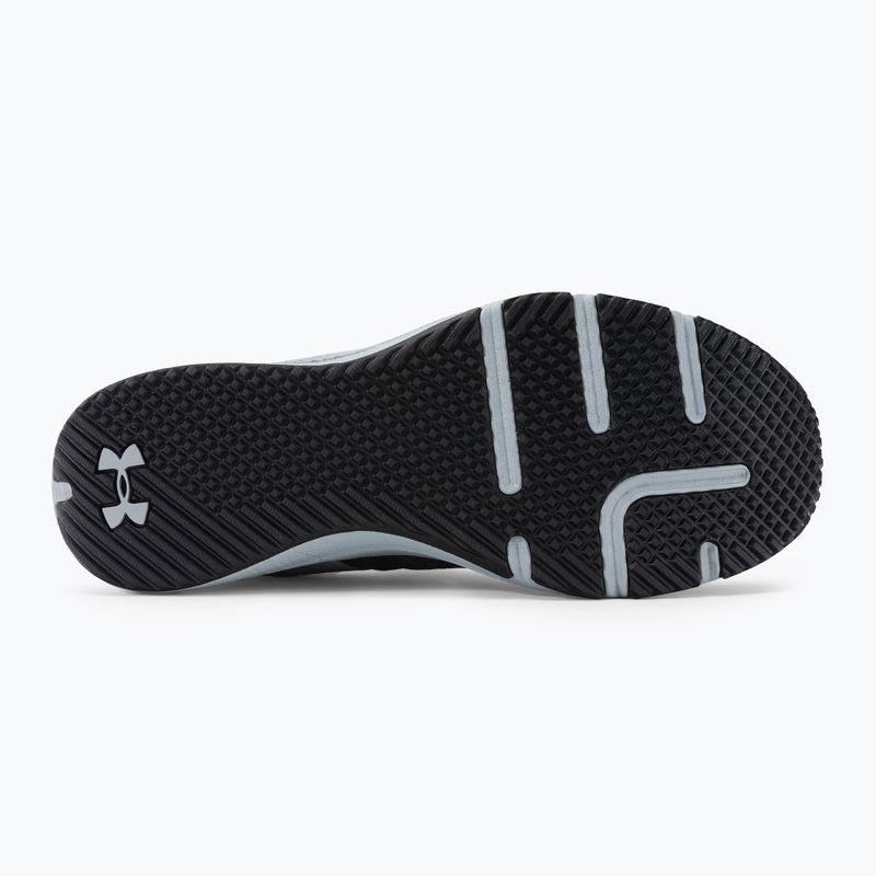 Under Armour Charged Engage 2 férfi edzőcipő fekete-fehér 3025527 5