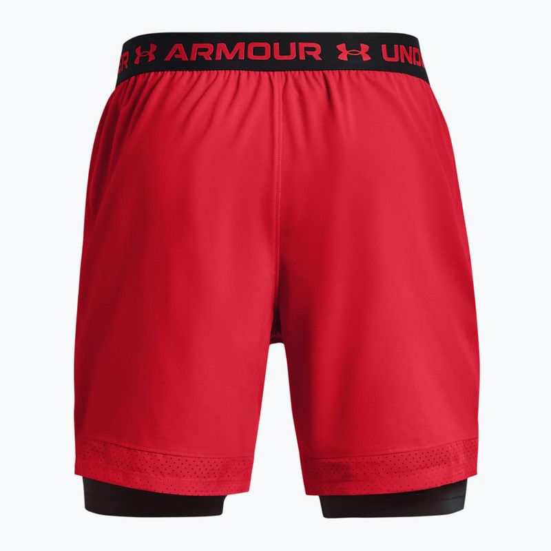 Under Armour férfi 2 az 1-ben edzőnadrág UA Vanish Woven Sts piros 1373764 2