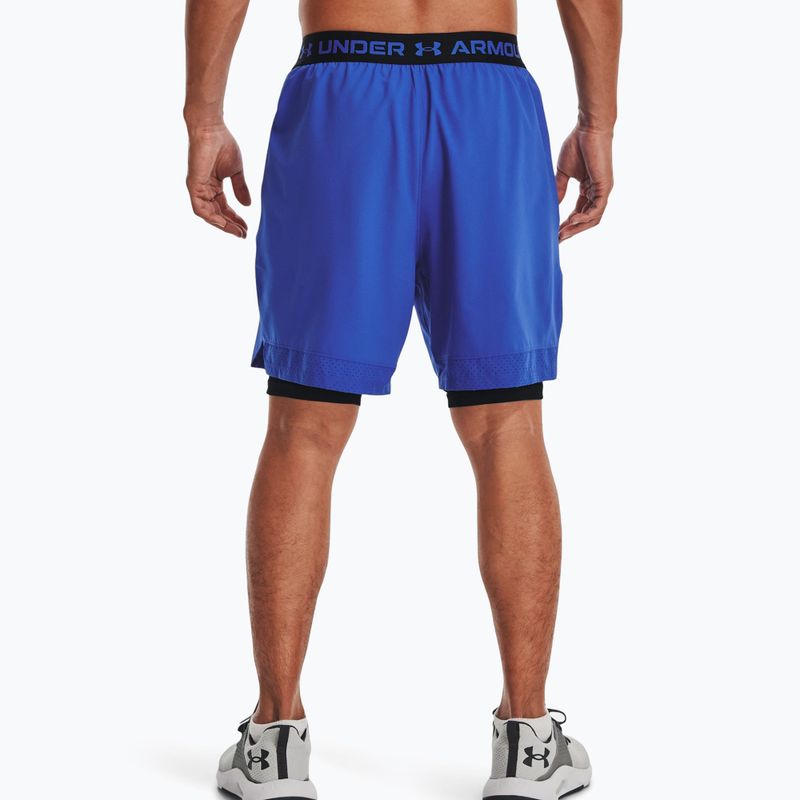 Under Armour férfi 2 az 1-ben edzőnadrág UA Vanish Woven Sts kék 1373764 4
