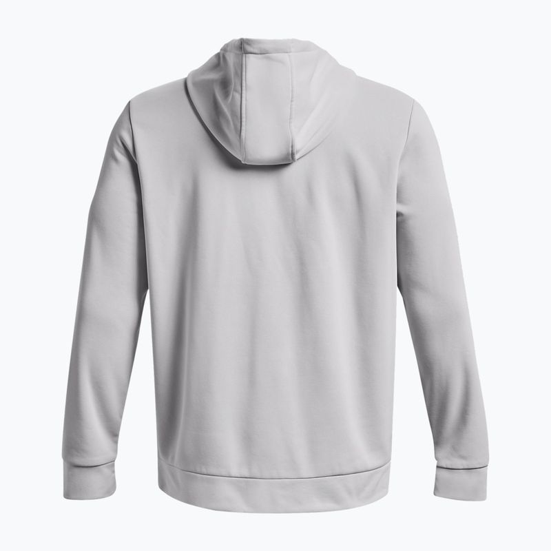 Férfi Under Armour Armour Fleece Hoodie edzőfelső szürke 1373353-014 2