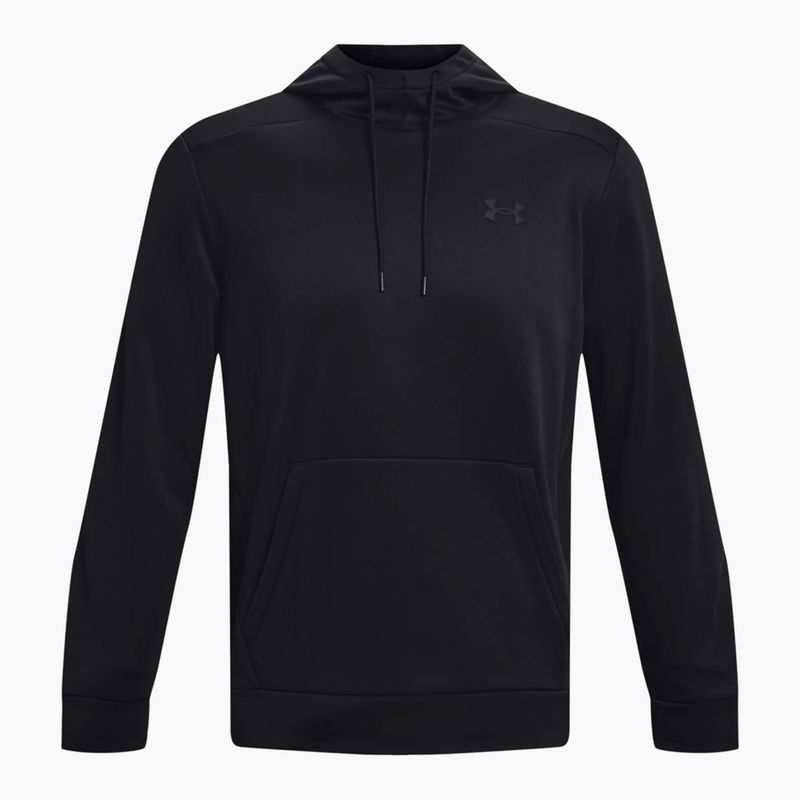 Under Armour Armour Fleece Hoodie férfi edzőpulóver fekete 1373353-001 5