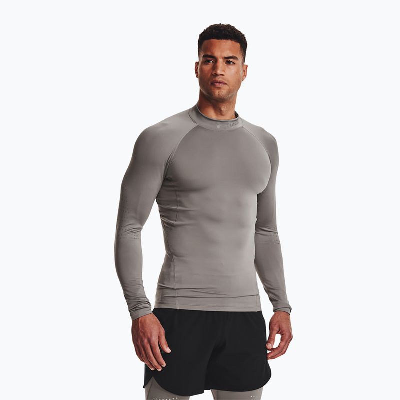 Under Armour férfi hosszú ujjú póló Ua Cg Armour Novelty Mock szürke 1373828-294