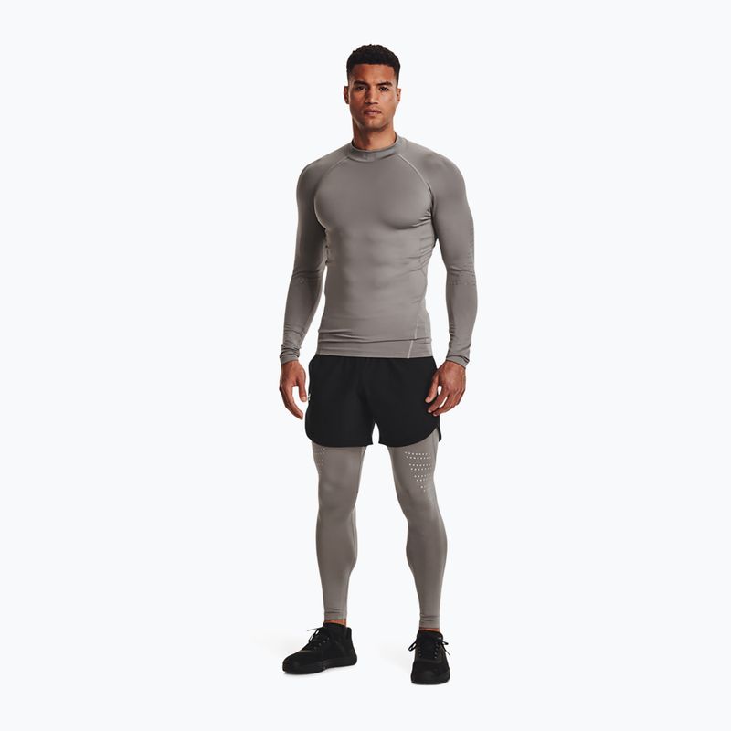 Under Armour férfi hosszú ujjú póló Ua Cg Armour Novelty Mock szürke 1373828-294 2