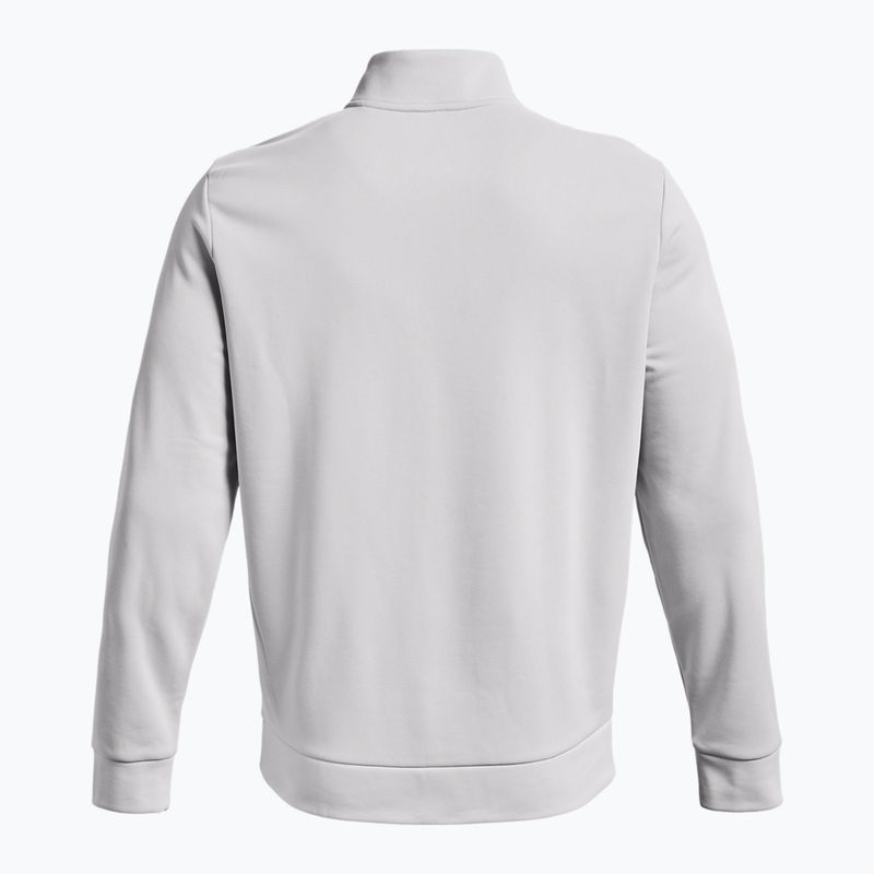 Under Armour Armour Fleece 1/4 Zip szürke férfi edzőpulóver 1373358-014 3