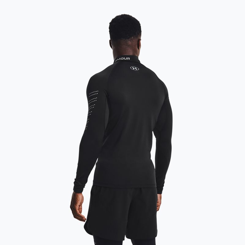 Under Armour férfi hosszú ujjú póló Ua Cg Armour Novelty Mock fekete 1373828-001 2