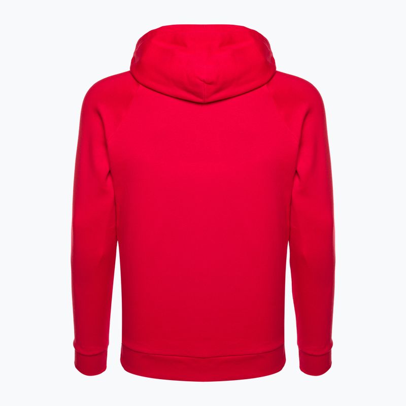 Férfi Under Armour Rival Fleece Big Logo Hd kapucnis pulóver piros 1357093 6