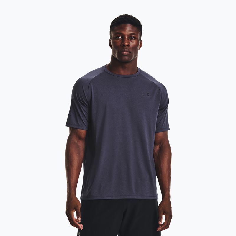 Under Armour férfi edzőpóló UA Tech 2.0 SS Tee Újdonság tengerészkék 1345317 3