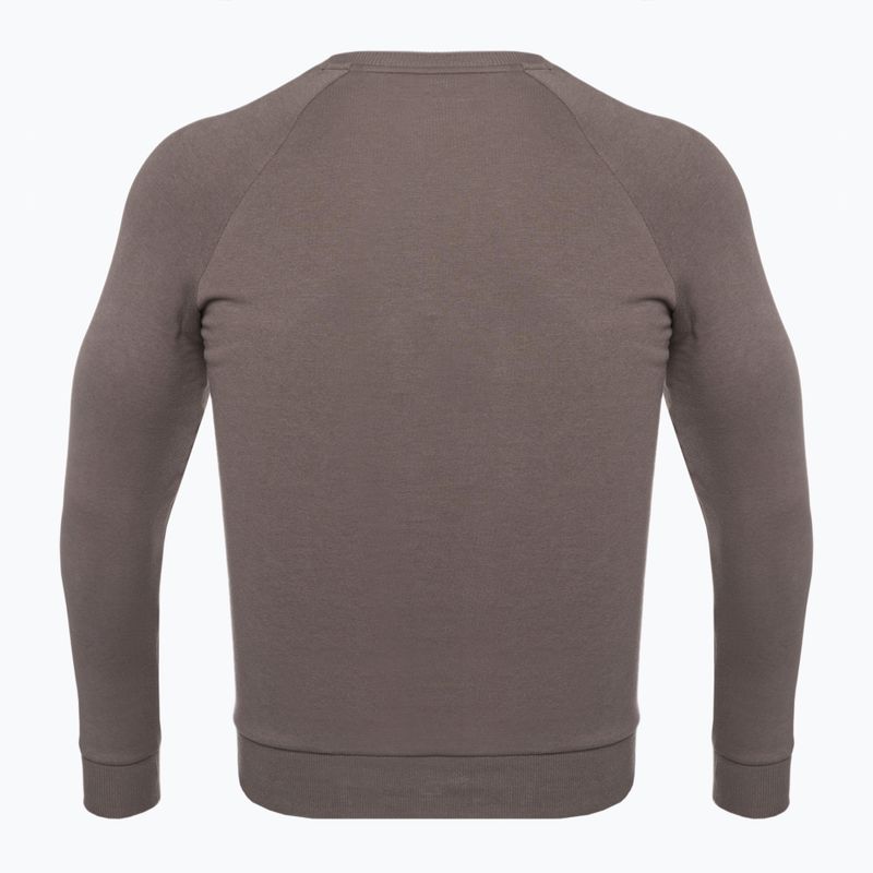 férfi melegítőfelső Under Armour Rival Fleece Crew brown 6
