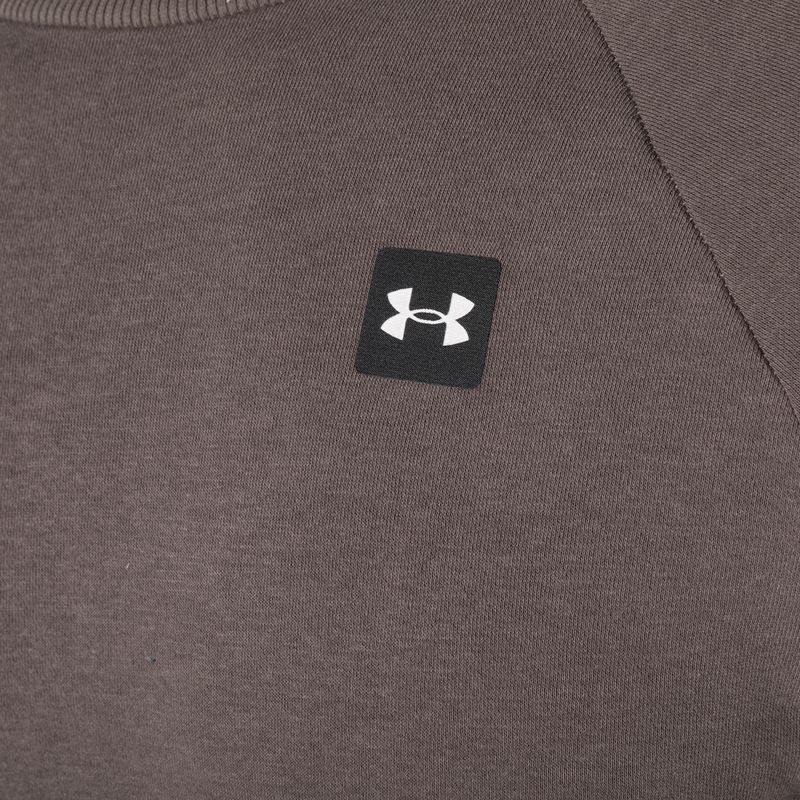 férfi melegítőfelső Under Armour Rival Fleece Crew brown 7