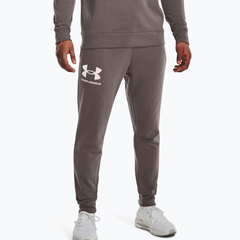 Under Armour férfi melegítőnadrág Ua Rival Terry Jogger 176 szürke 1361642-176 3