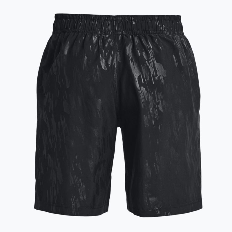Under Armour férfi edzőnadrág UA Woven Emboss fekete 1361432-003 2