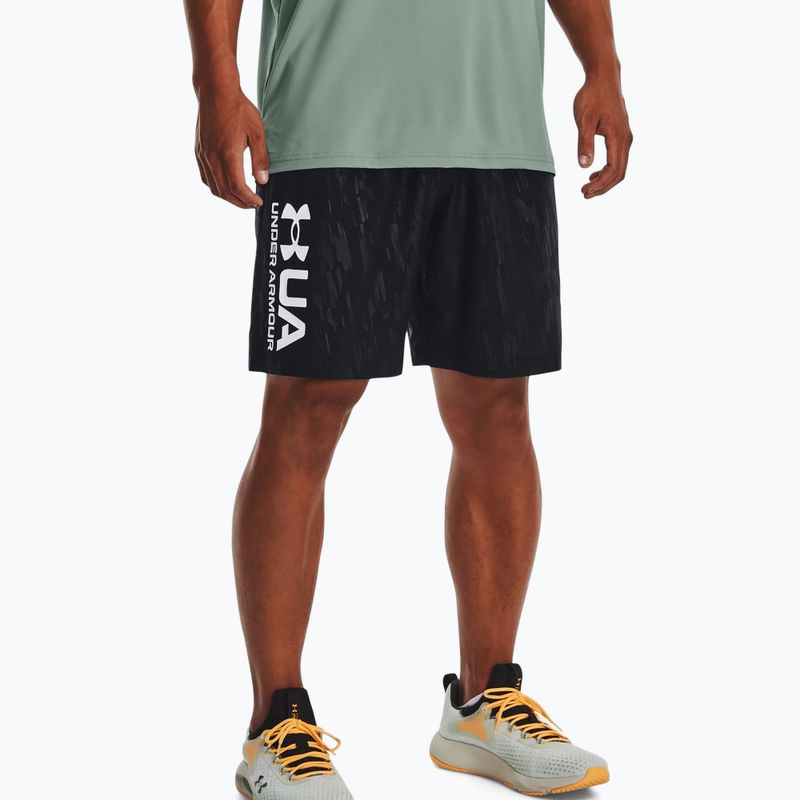 Under Armour férfi edzőnadrág UA Woven Emboss fekete 1361432-003 3