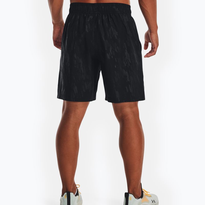 Under Armour férfi edzőnadrág UA Woven Emboss fekete 1361432-003 4