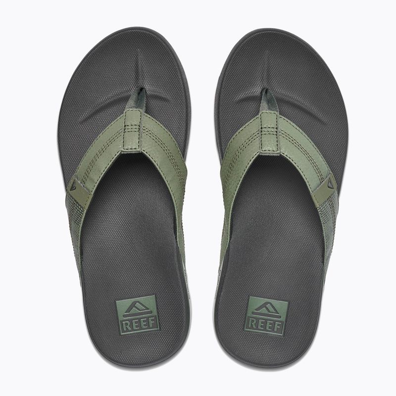 Férfi REEF Cushion Phantom flip flopok fekete CJ0588 12