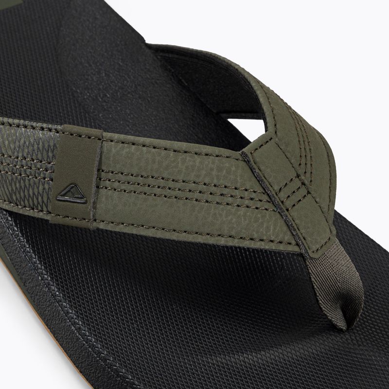 Férfi REEF Cushion Phantom flip flopok fekete CJ0588 7