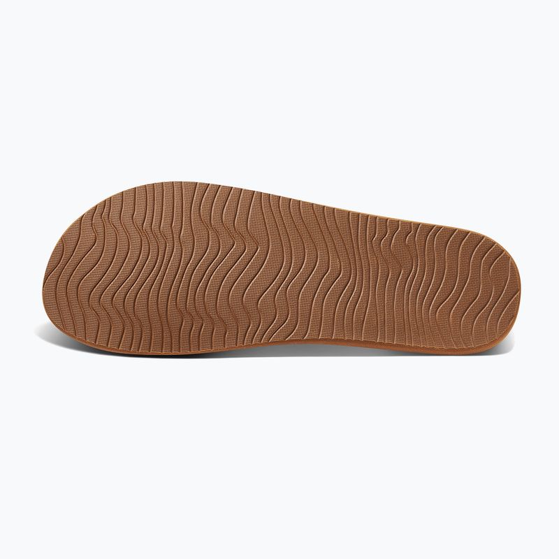Női REEF Bliss Nights Slide flip-flopok fehér és barna CJ0256 12