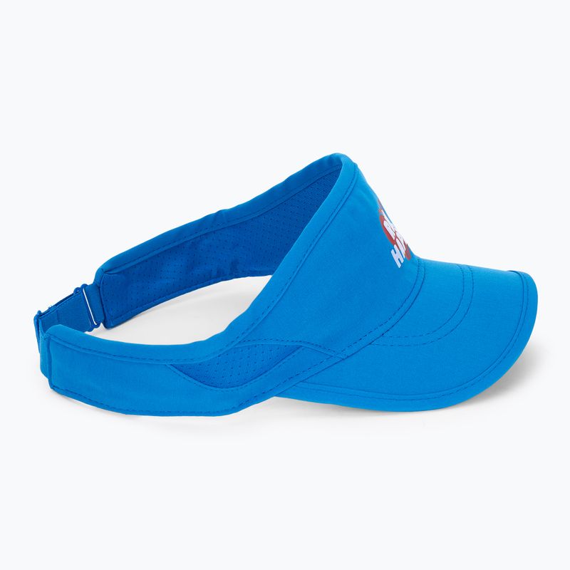 Női Brooks Chaser Visor kék/run happy heart futószemüveg 2