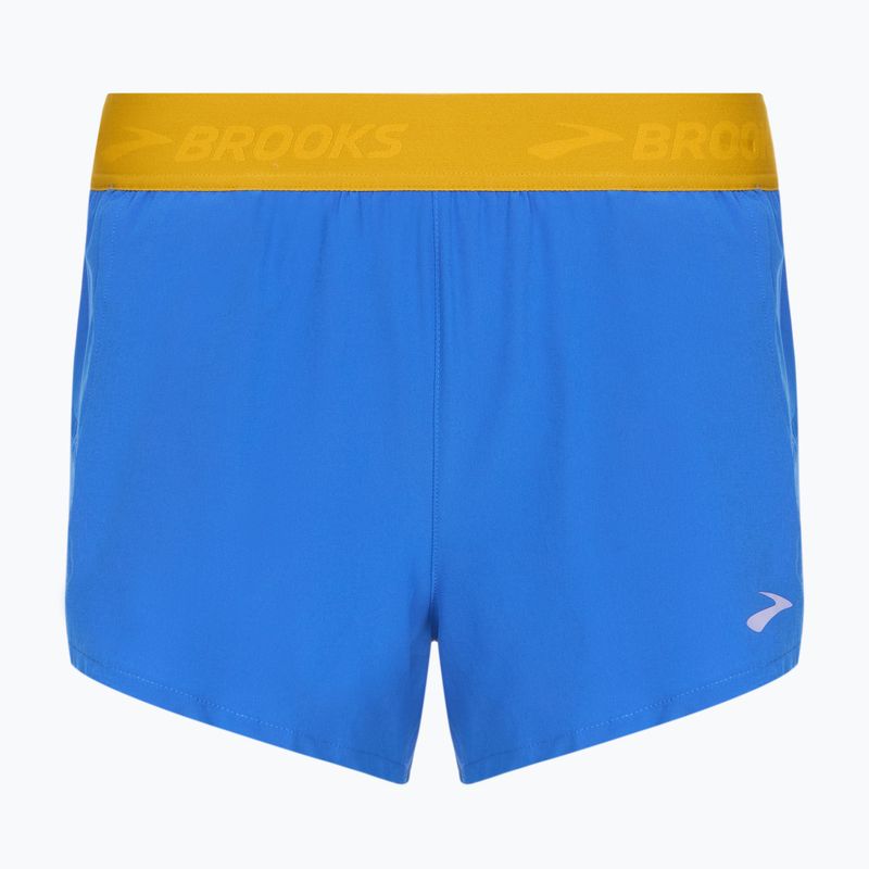 Női Brooks Chaser 3" futónadrág kék/arany óra