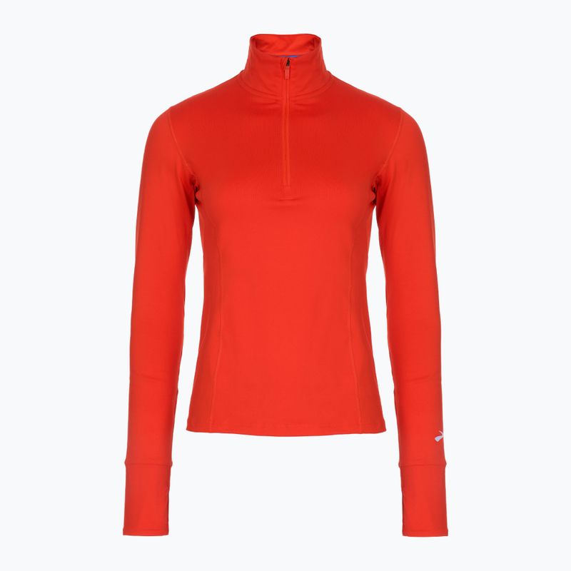 Női futó pulóver Brooks Dash 1/2 Zip jamberry