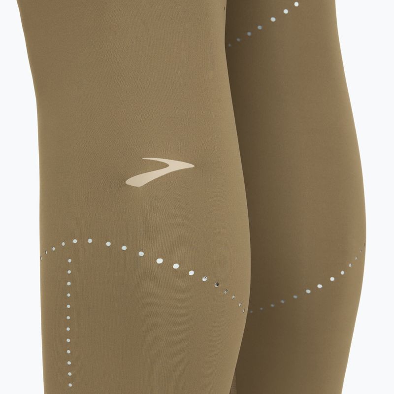 Női Brooks Method 7/8 Tight futó leggings sötét zabpehelyszín 3