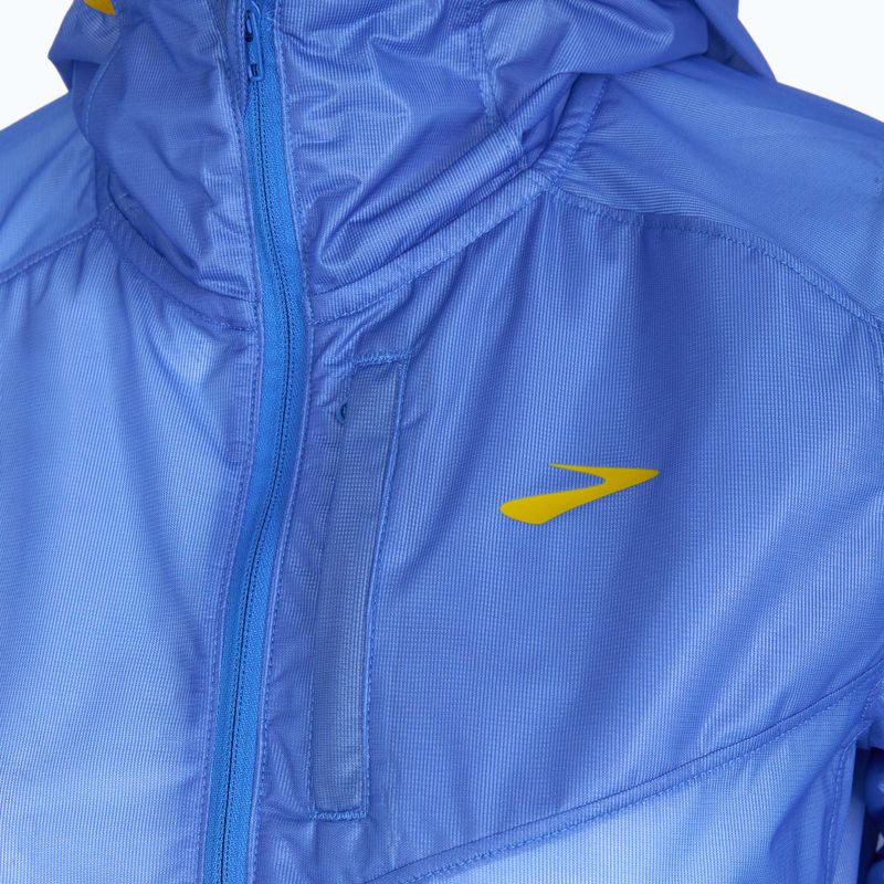 Női Brooks All Altitude kék/arany óra futó dzseki 3