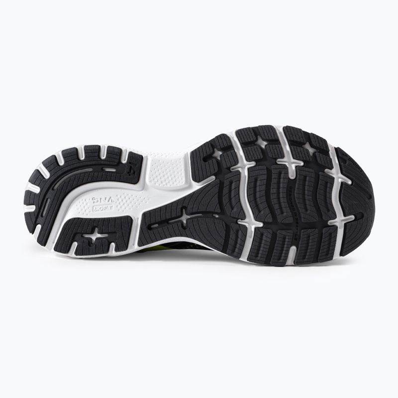 Férfi futócipő BROOKS Ghost 14 fekete-zöld 1103691D047 4