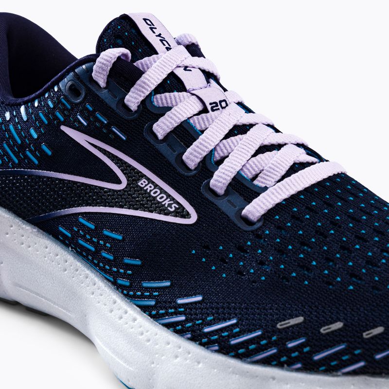 Női futócipő BROOKS Glycerin 20 tengerészkék 1203692A499 10
