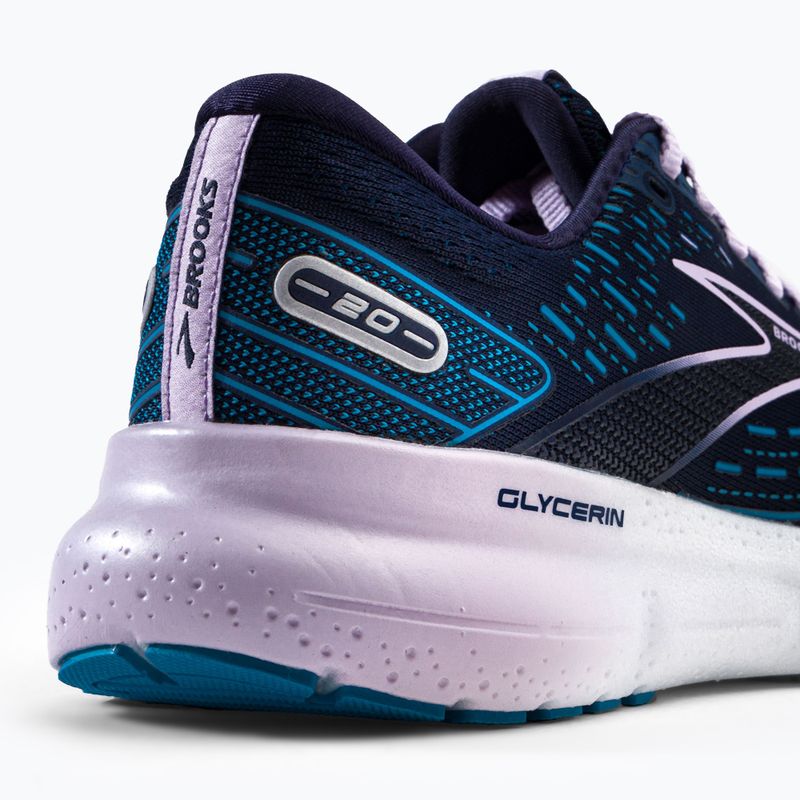 Női futócipő BROOKS Glycerin 20 tengerészkék 1203692A499 11