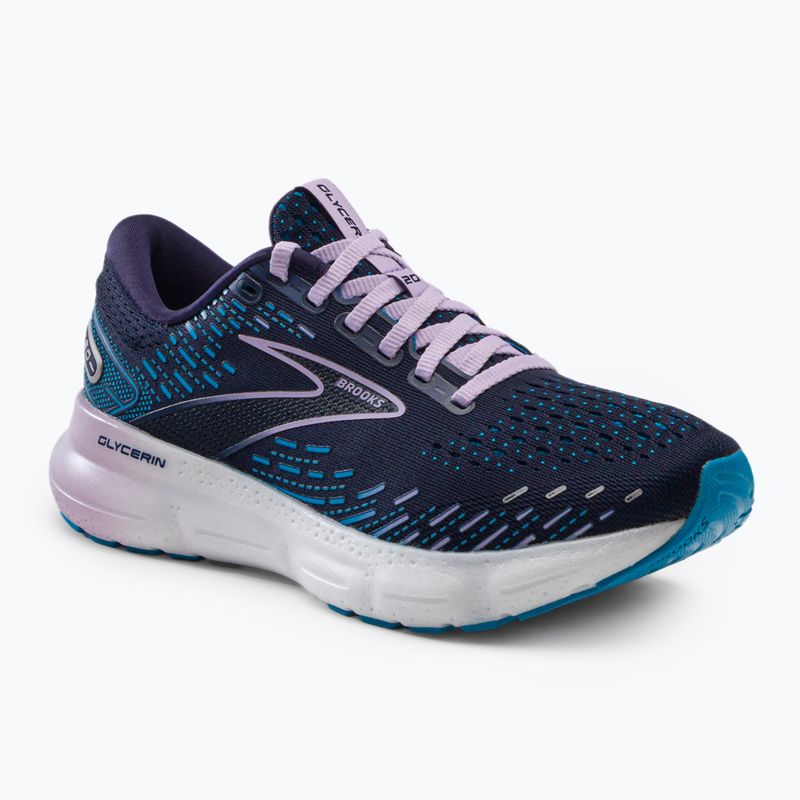 Női futócipő BROOKS Glycerin 20 tengerészkék 1203691B499