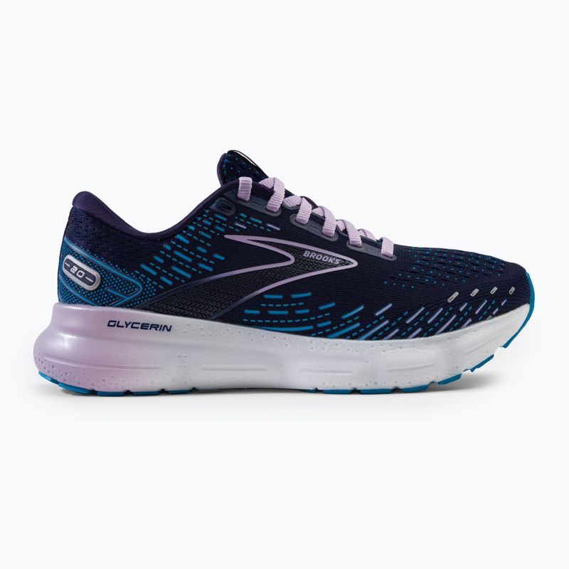 Női futócipő BROOKS Glycerin 20 tengerészkék 1203691B499 2