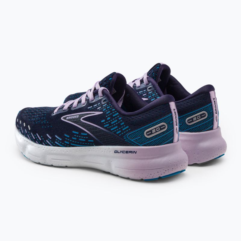 Női futócipő BROOKS Glycerin 20 tengerészkék 1203691B499 3