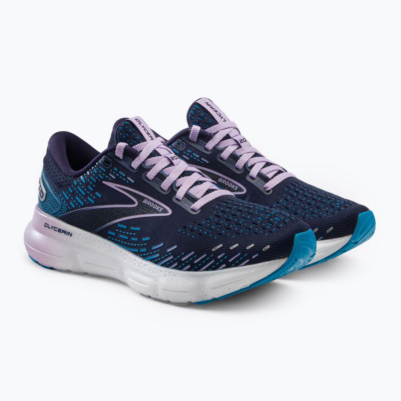 Női futócipő BROOKS Glycerin 20 tengerészkék 1203691B499 5