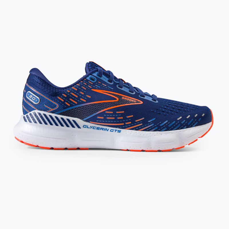 Férfi futócipő BROOKS Glycerin GTS 20 tengerészkék 1103831D444 2
