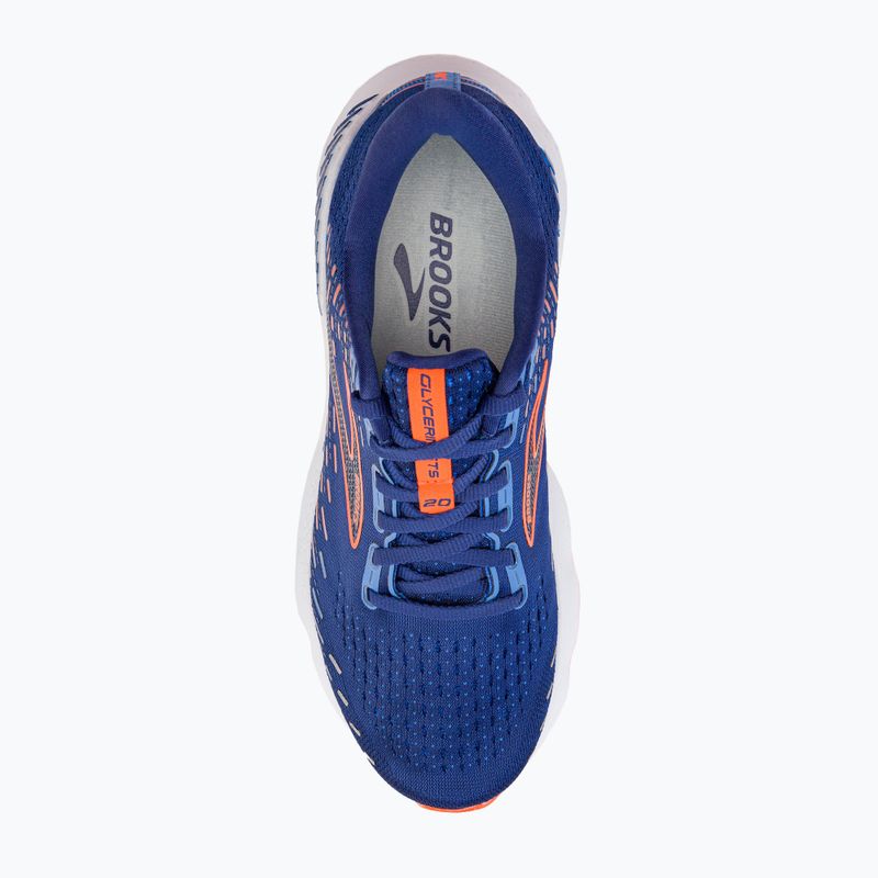 Férfi futócipő BROOKS Glycerin GTS 20 tengerészkék 1103831D444 6