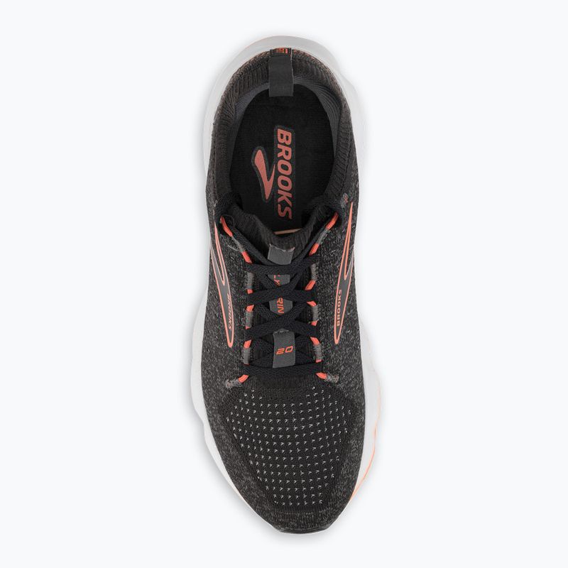 Férfi futócipő BROOKS Glycerin StealthFit 20 fekete/piros 1103841D003 6