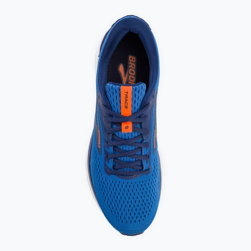 Brooks Trace 2 férfi futócipő palotakék/kék mélységű/narancs színű 7