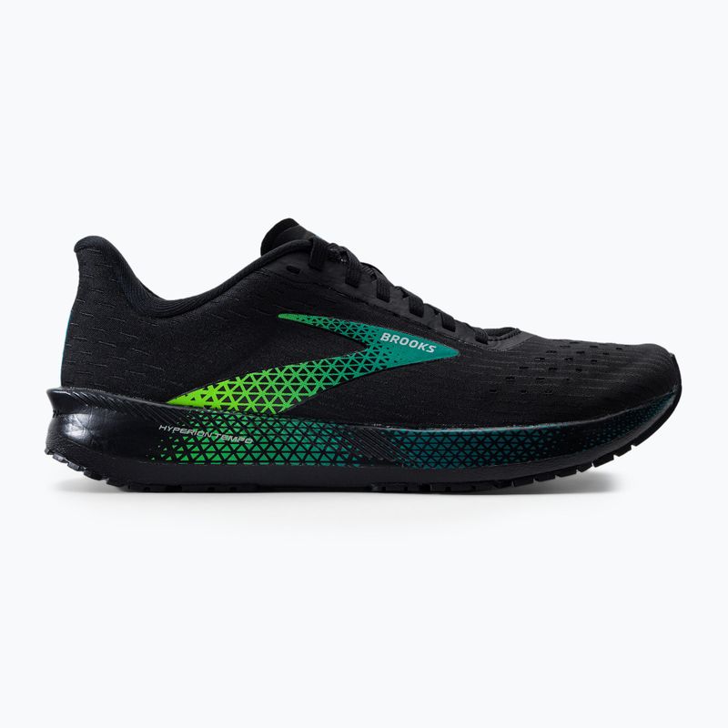 Férfi futócipő BROOKS Hyperion Tempo fekete-zöld 1103391 2