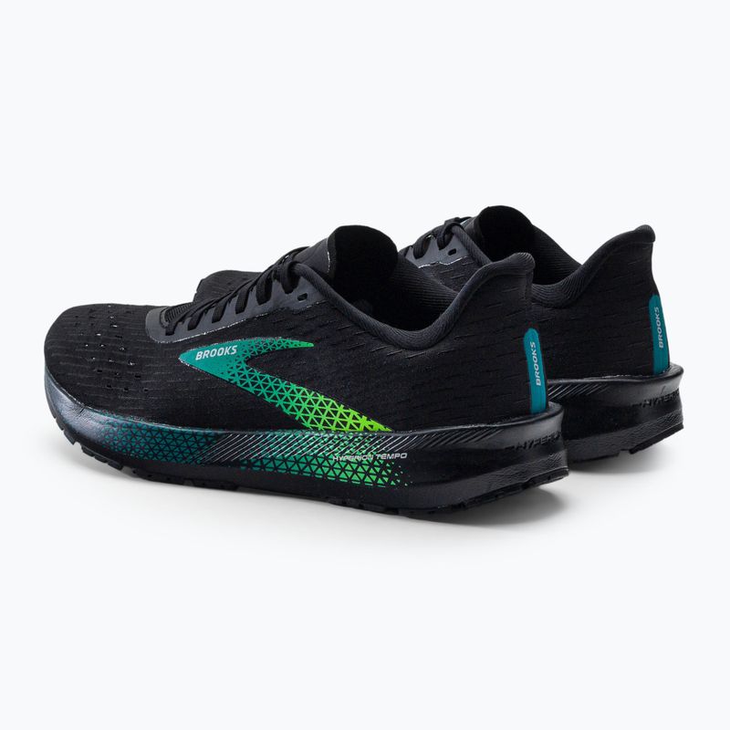 Férfi futócipő BROOKS Hyperion Tempo fekete-zöld 1103391 3