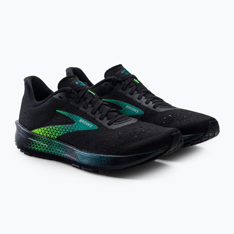 Férfi futócipő BROOKS Hyperion Tempo fekete-zöld 1103391 5