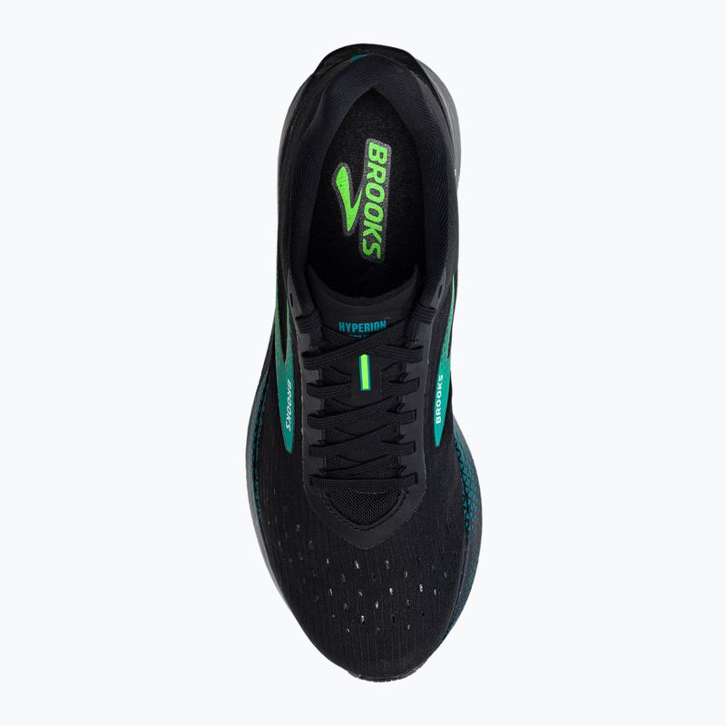 Férfi futócipő BROOKS Hyperion Tempo fekete-zöld 1103391 6