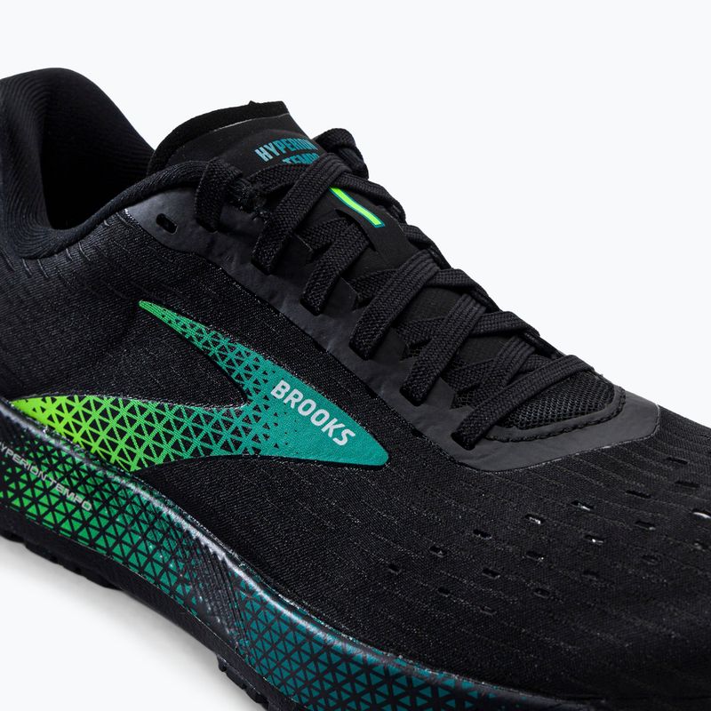 Férfi futócipő BROOKS Hyperion Tempo fekete-zöld 1103391 8