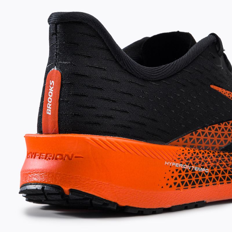 Férfi futócipő BROOKS Hyperion Tempo fekete/piros 1103391 9