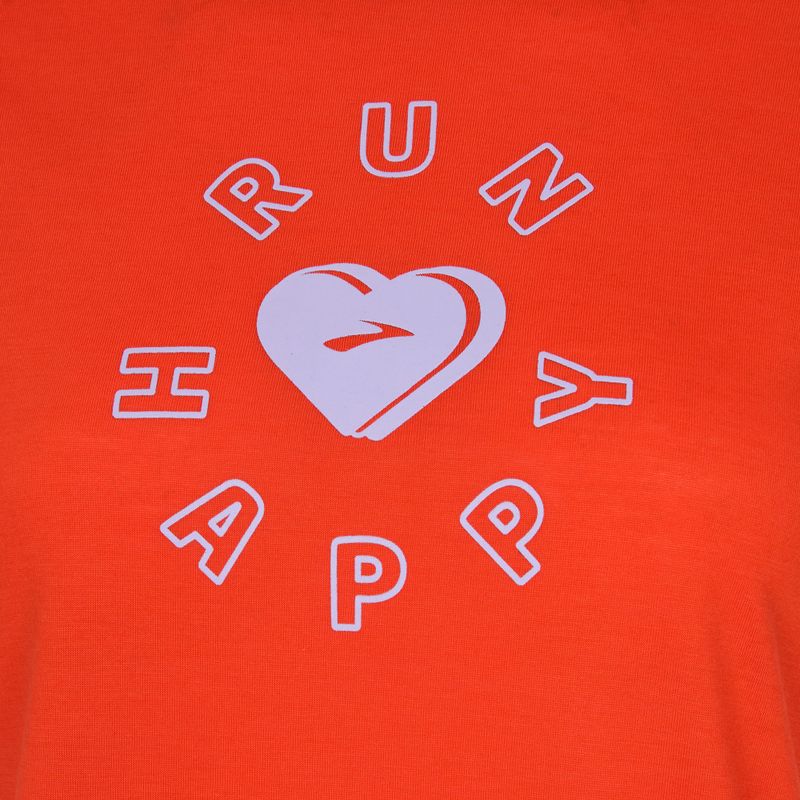Női Brooks Distance Graphic jamberry/love run póló 3