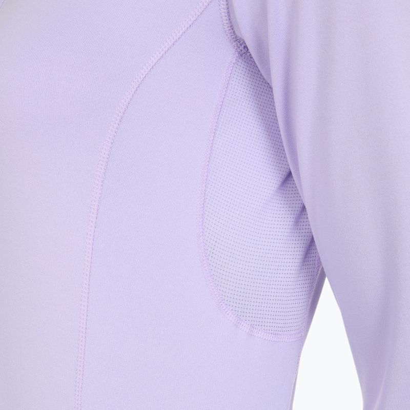 Női Brooks Dash 1/2 Zip lila Dash futó melegítőfelső 3